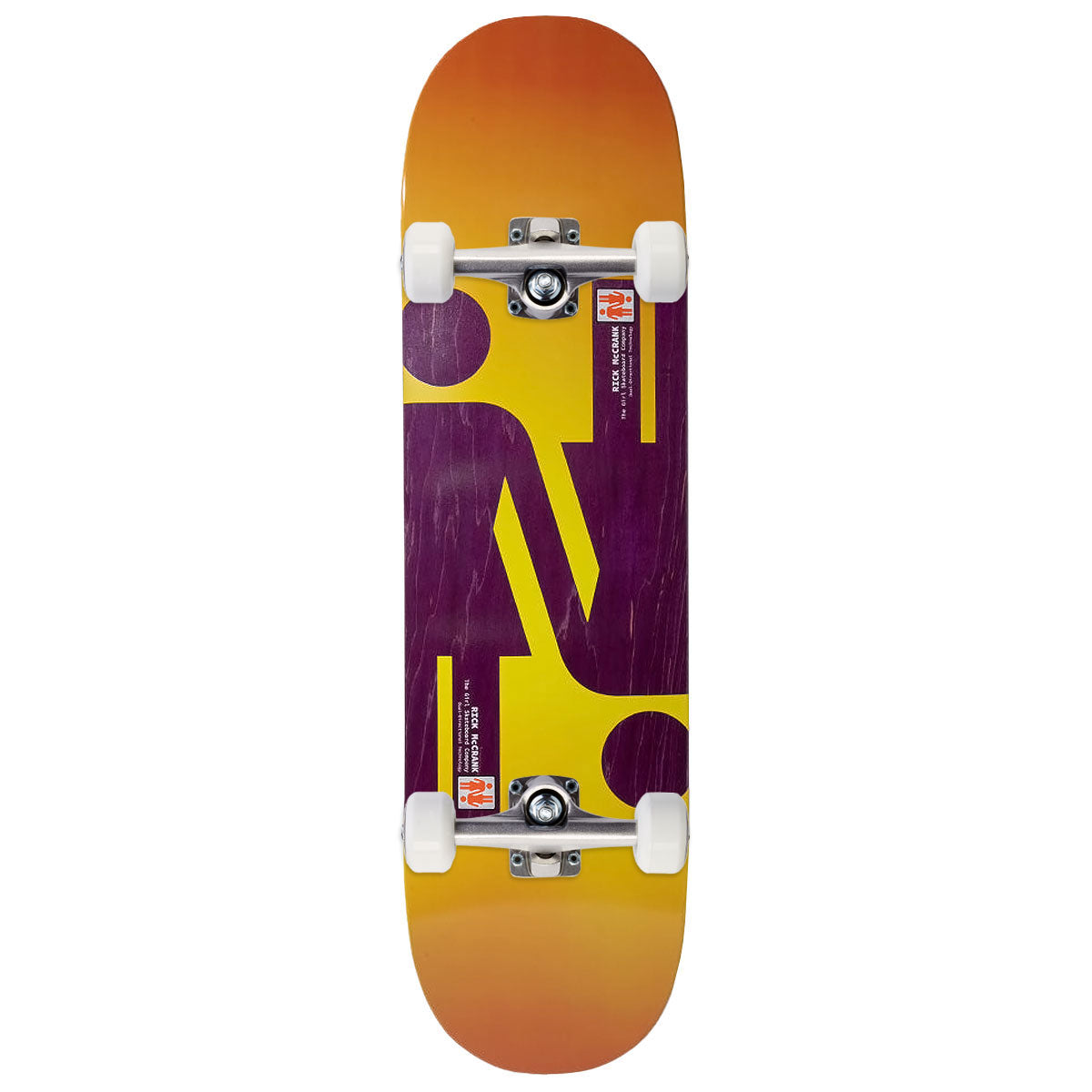 Girl Mccrank Dual Directional Skateboard Complete - 8.25