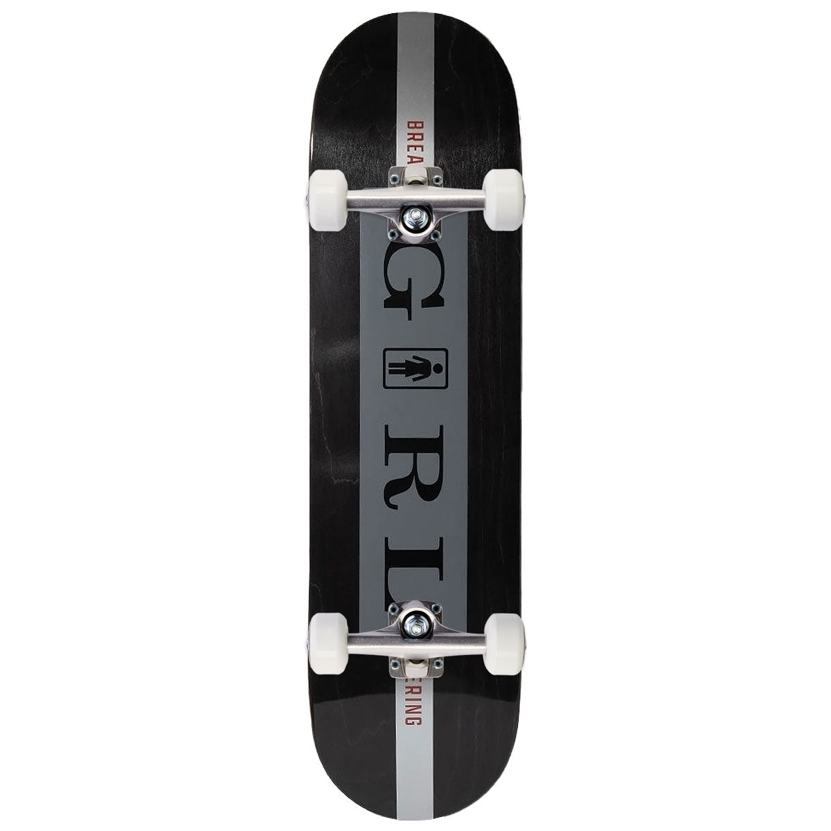 Girl Geering Serif Skateboard Complete - 8.00