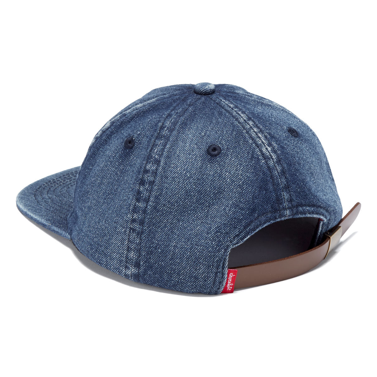 Chocolate Art Official Mentality 6 Panel Hat - Washed Denim image 2