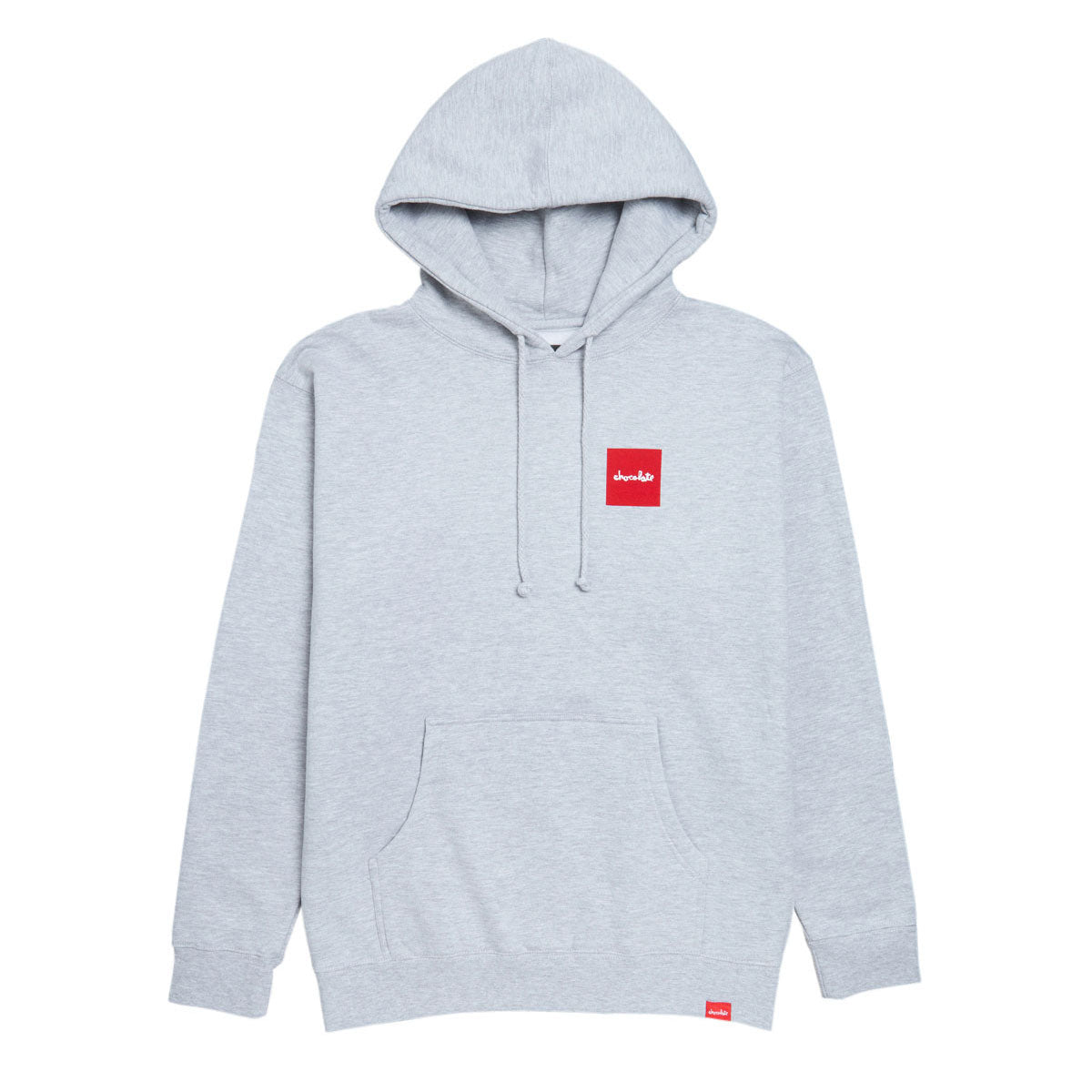 Chocolate Square Hoodie - Ash Heather image 1