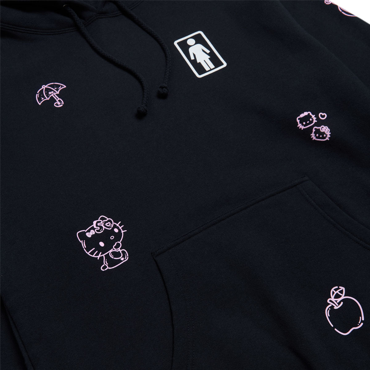 Girl x Hello Kitty All Over Hoodie - Navy image 3