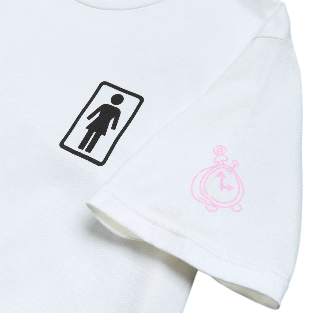 Girl x Hello Kitty All Over T-Shirt - White image 4