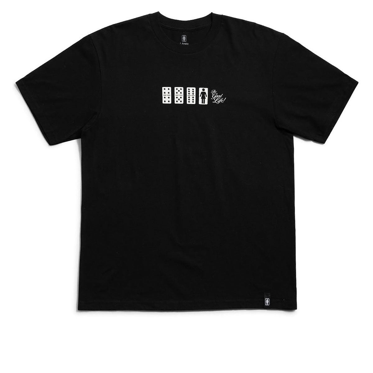 Girl x Goodlife T-Shirt - Black image 1