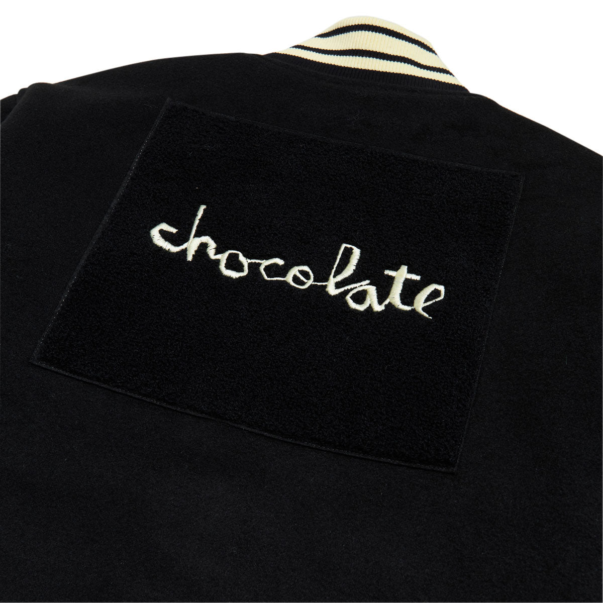 Chocolate Team Varsity Jacket - Black/White image 6