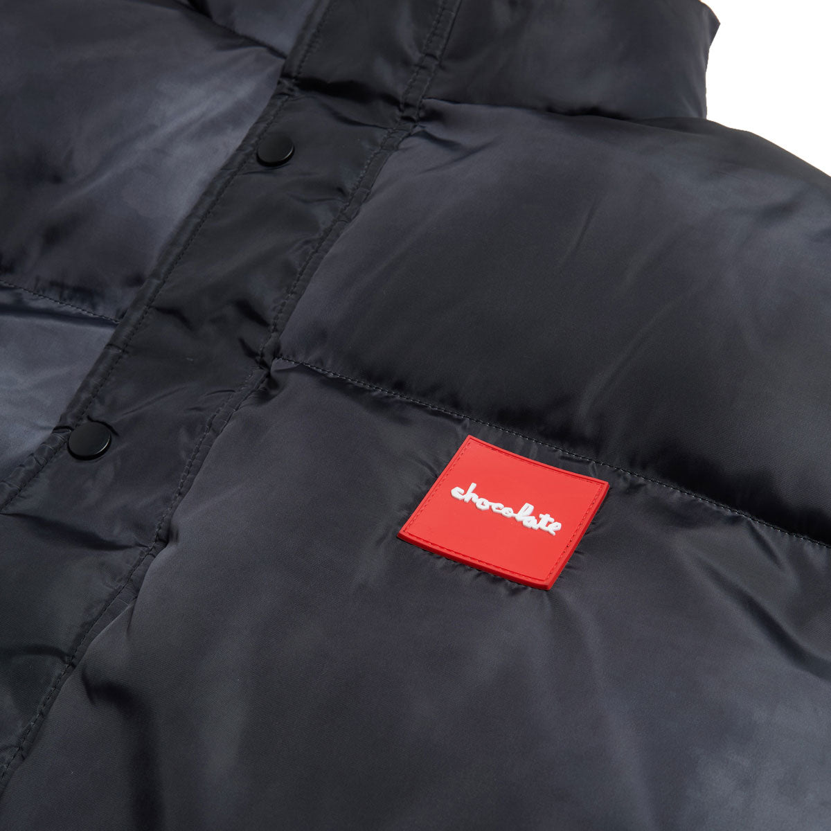 Chocolate Super Haze Nylon Puffer Jacket - Vintage Black image 3