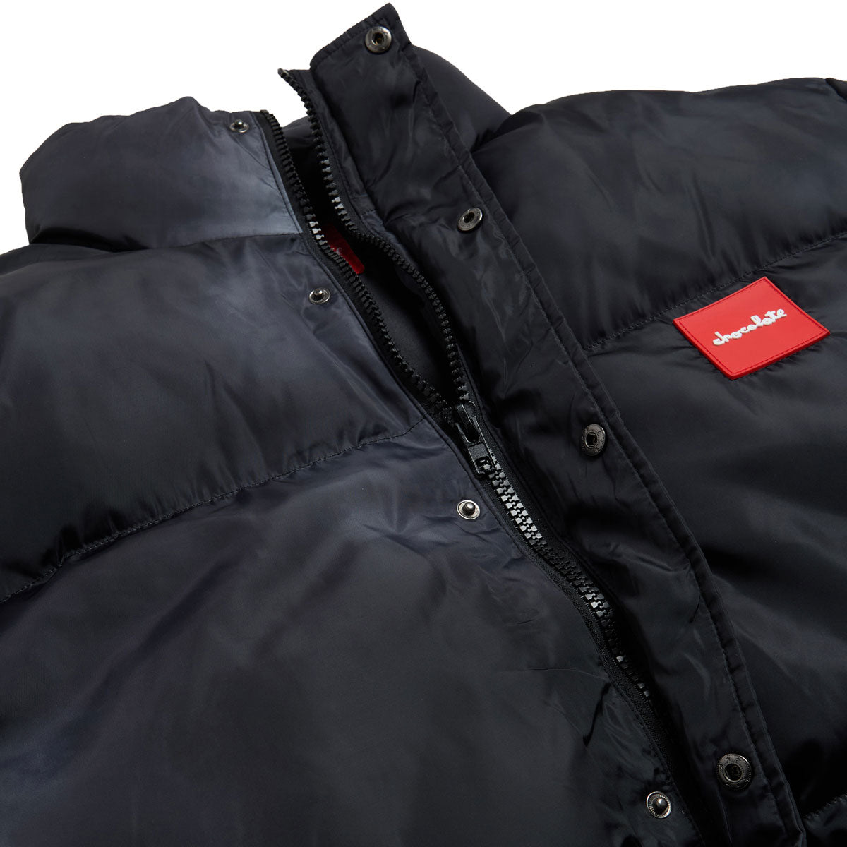 Chocolate Super Haze Nylon Puffer Jacket - Vintage Black image 4