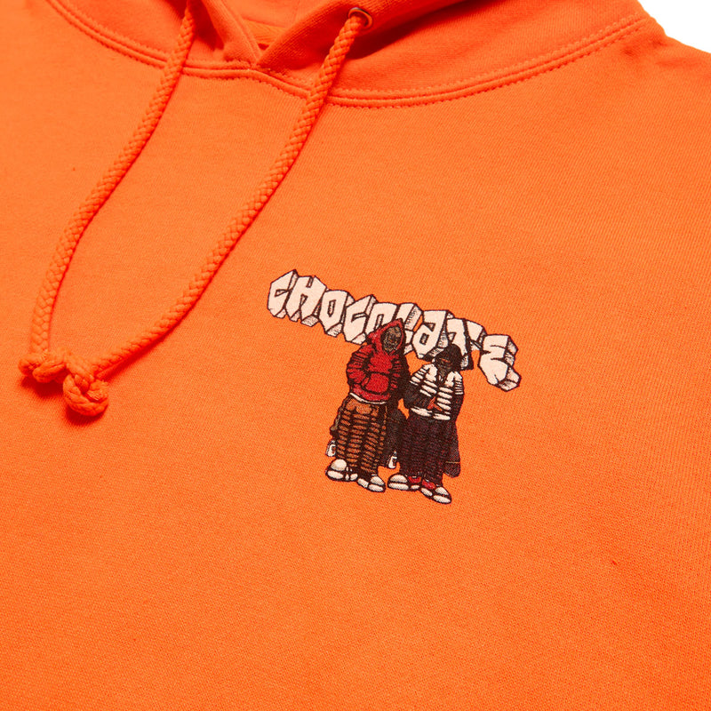 Chocolate Fiends Hoodie - Orange