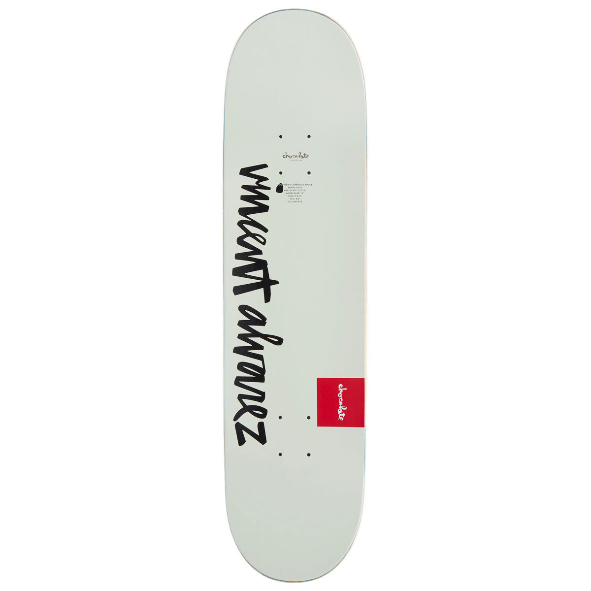 Chocolate Alvarez Team Chunk Skateboard Complete - 8.25
