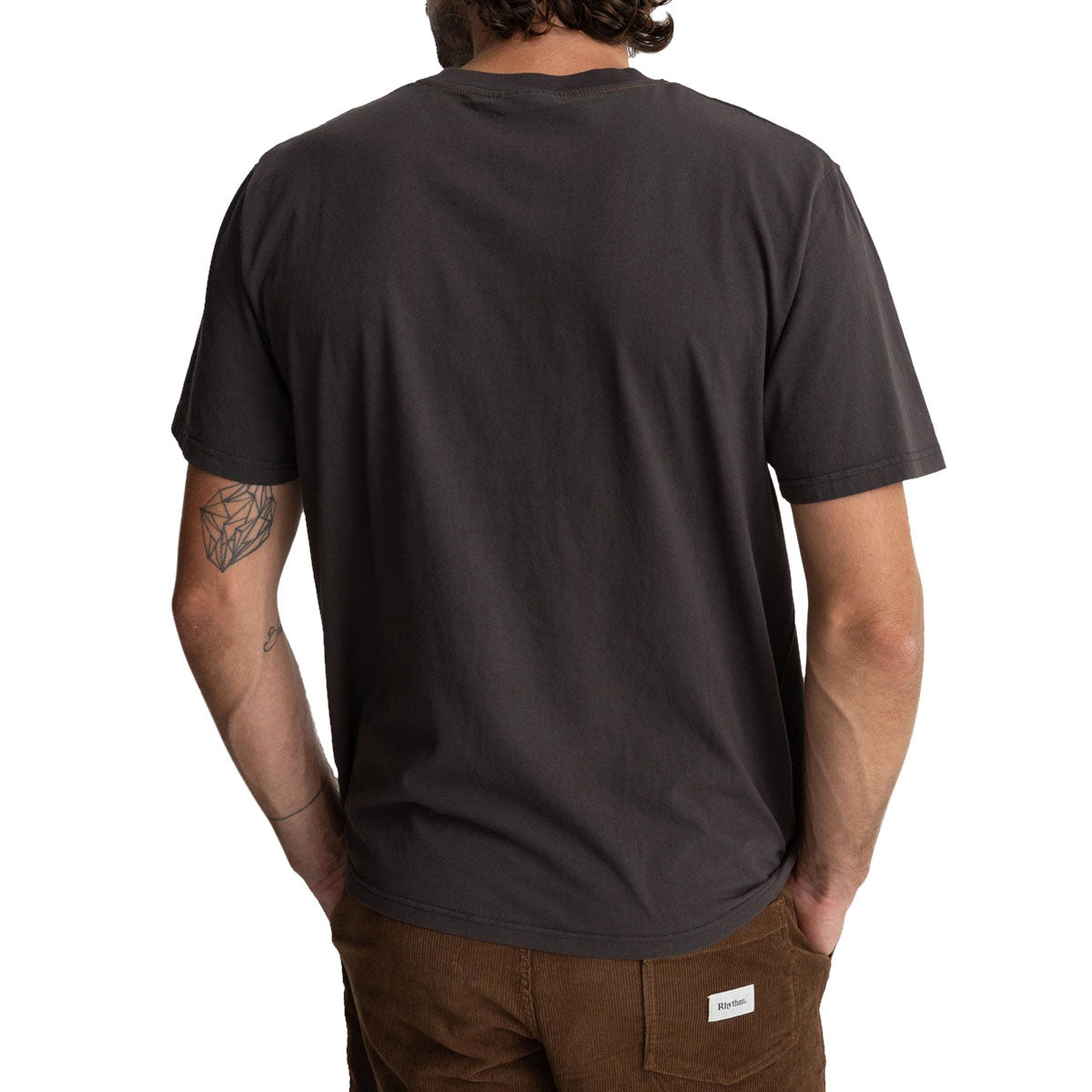 Rhythm Classic Brand T-Shirt - Vintage Black image 3