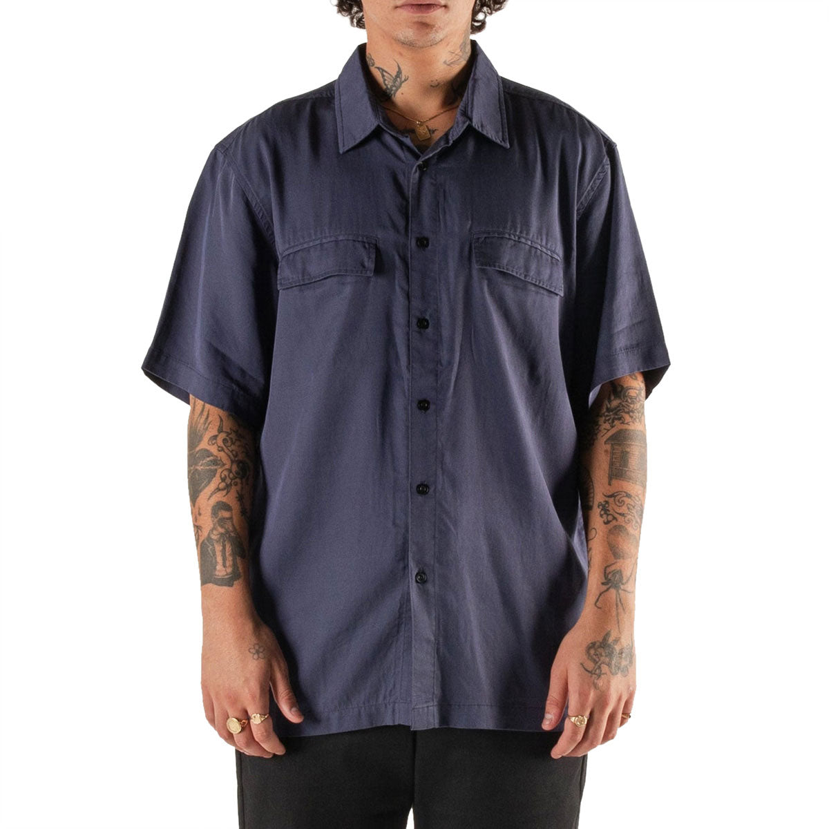Former Vivian Broadcast Shirt - Navy image 1