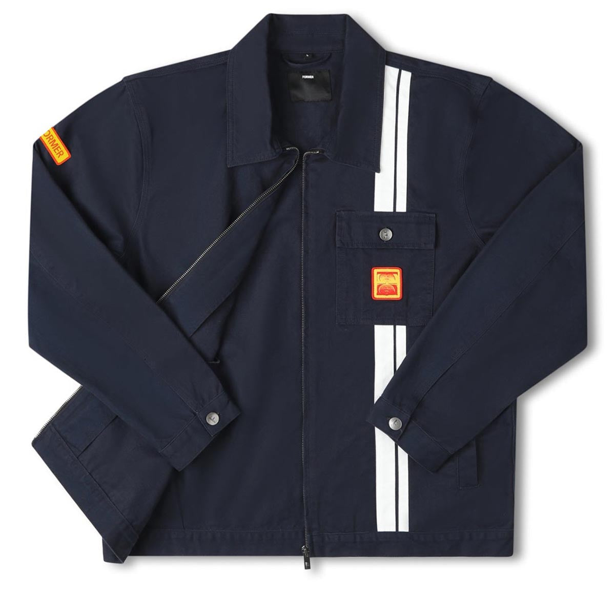 Former Burn Out Jacket - Navy image 6