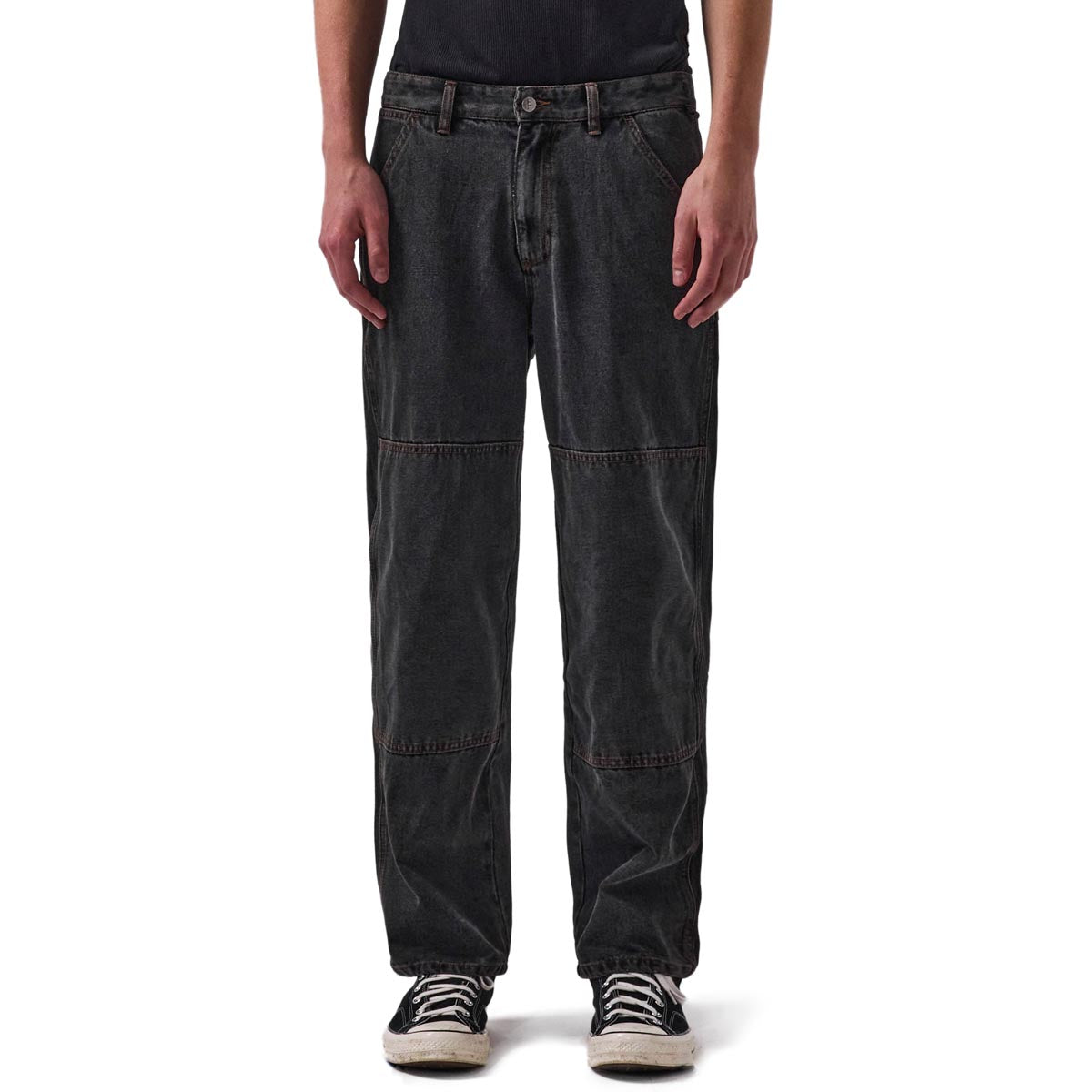 Former Distend Vt Double Knee Jeans - Washed Black image 1