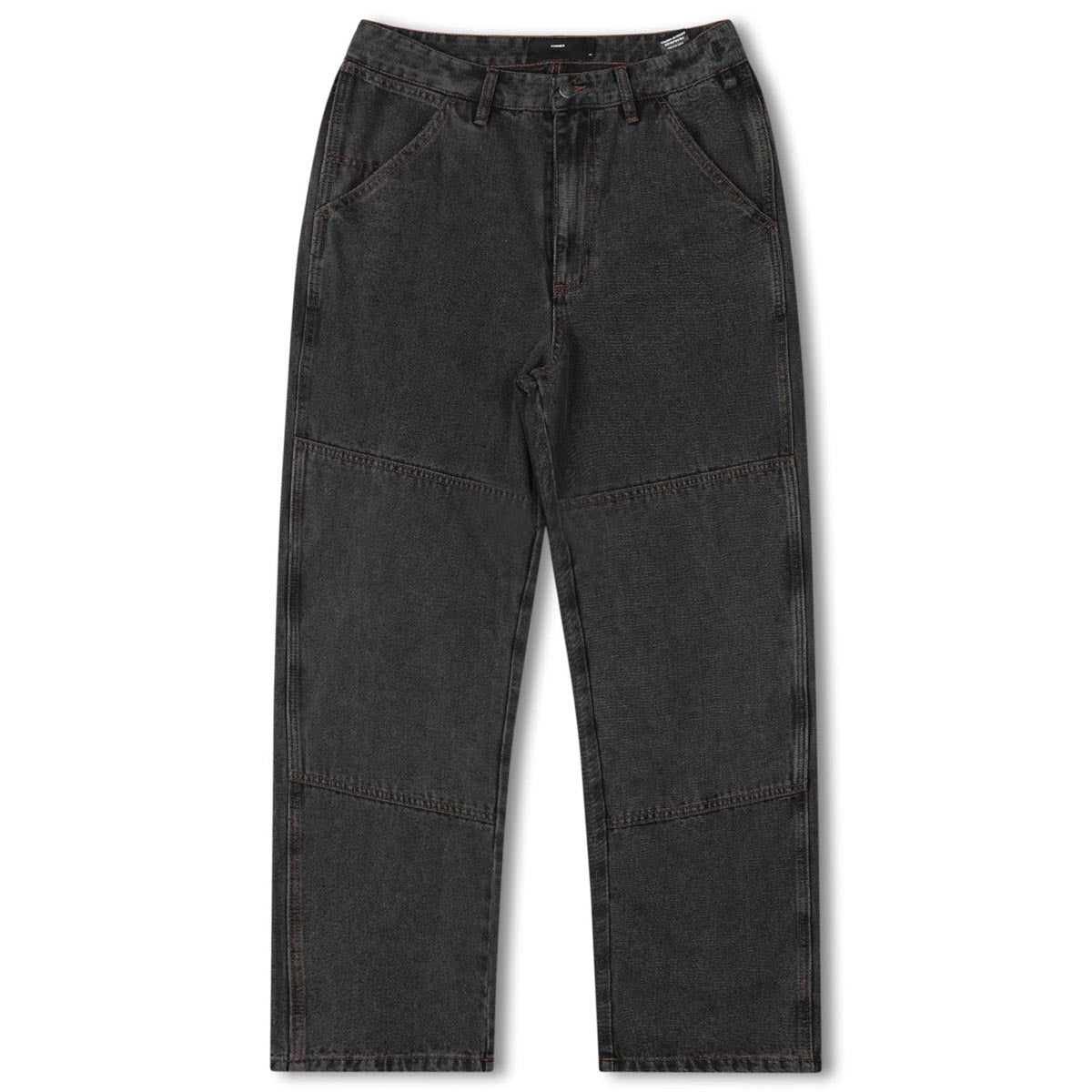 Former Distend Vt Double Knee Jeans - Washed Black image 4