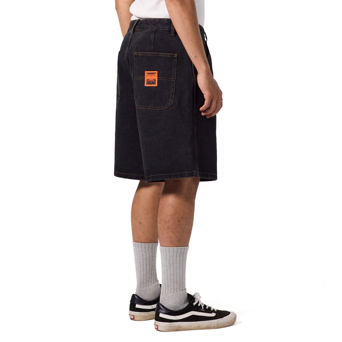 Former Reynolds 21 Denim Walk Shorts - Washed Black image 4