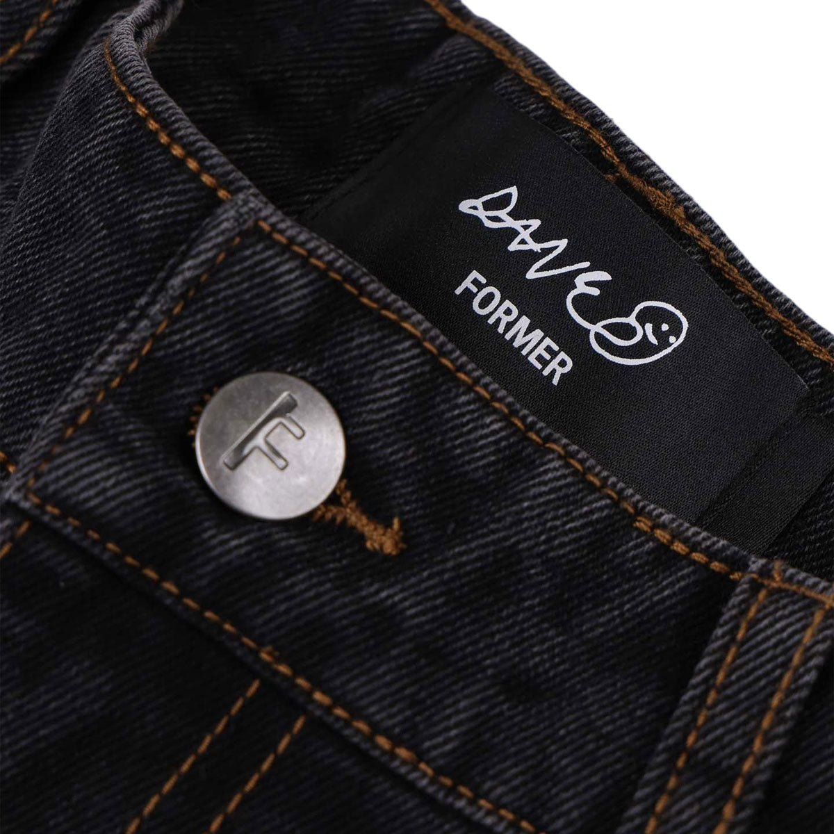 Former Reynolds 21 Denim Walk Shorts - Washed Black image 6