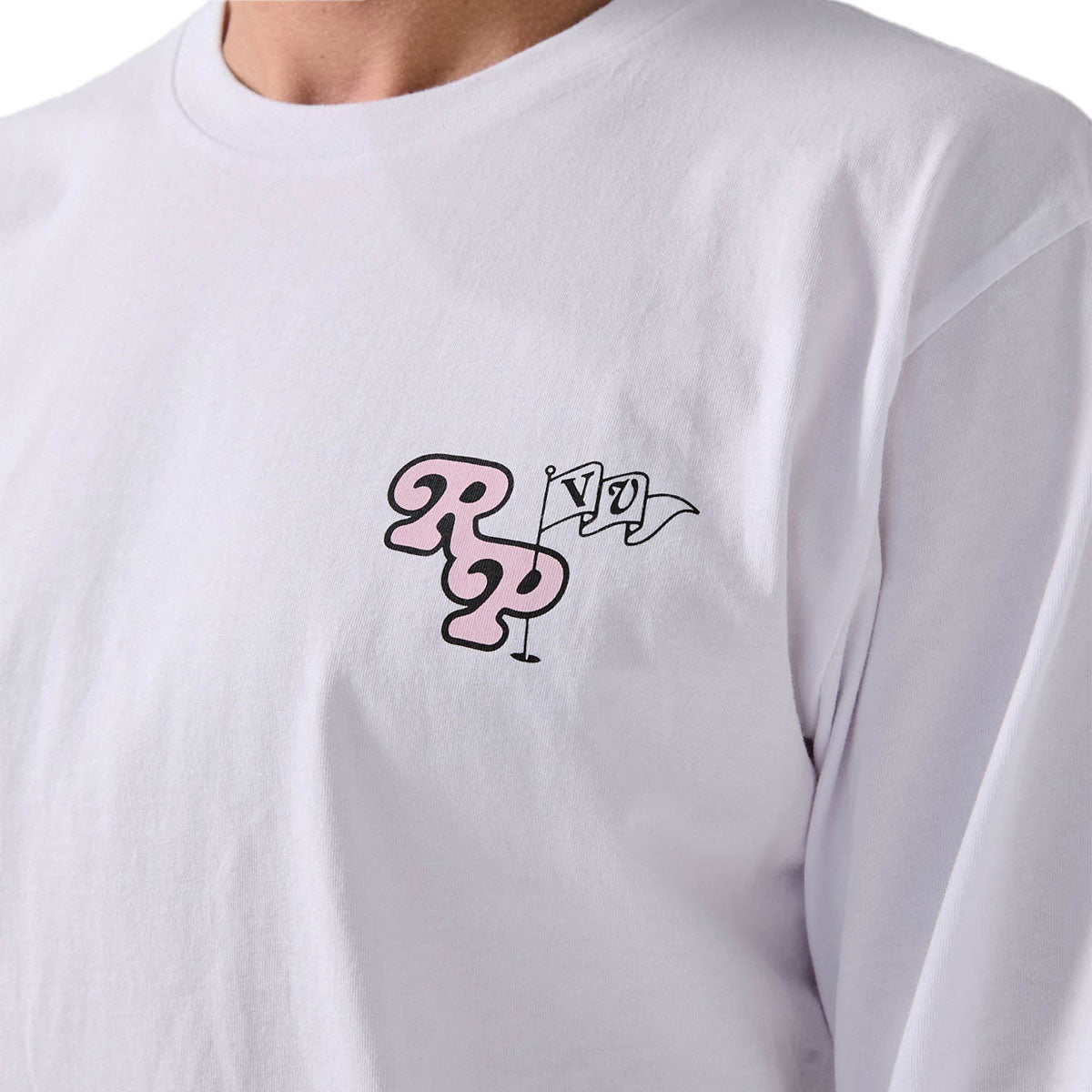 Rivvia Floral Pursuit Long Sleeve T-Shirt - White image 6