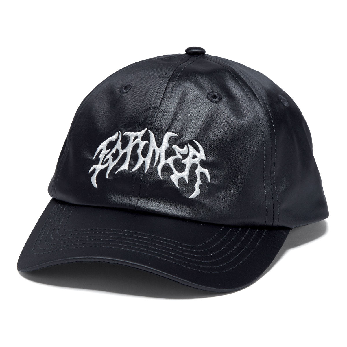 Former Puncture Satin Hat - Black image 1