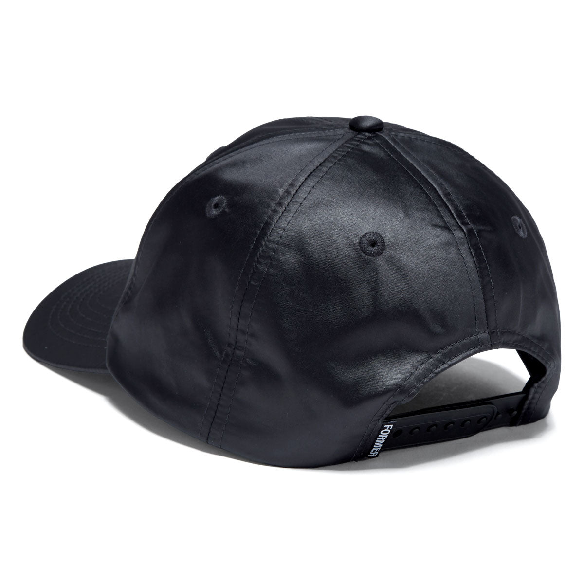 Former Puncture Satin Hat - Black image 2