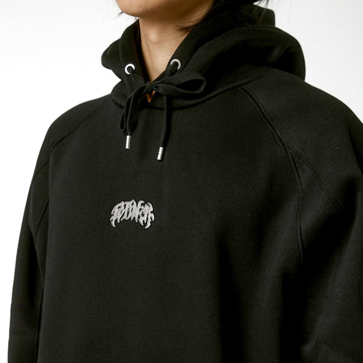 Former Puncture Metal Hoodie - Washed Black image 2