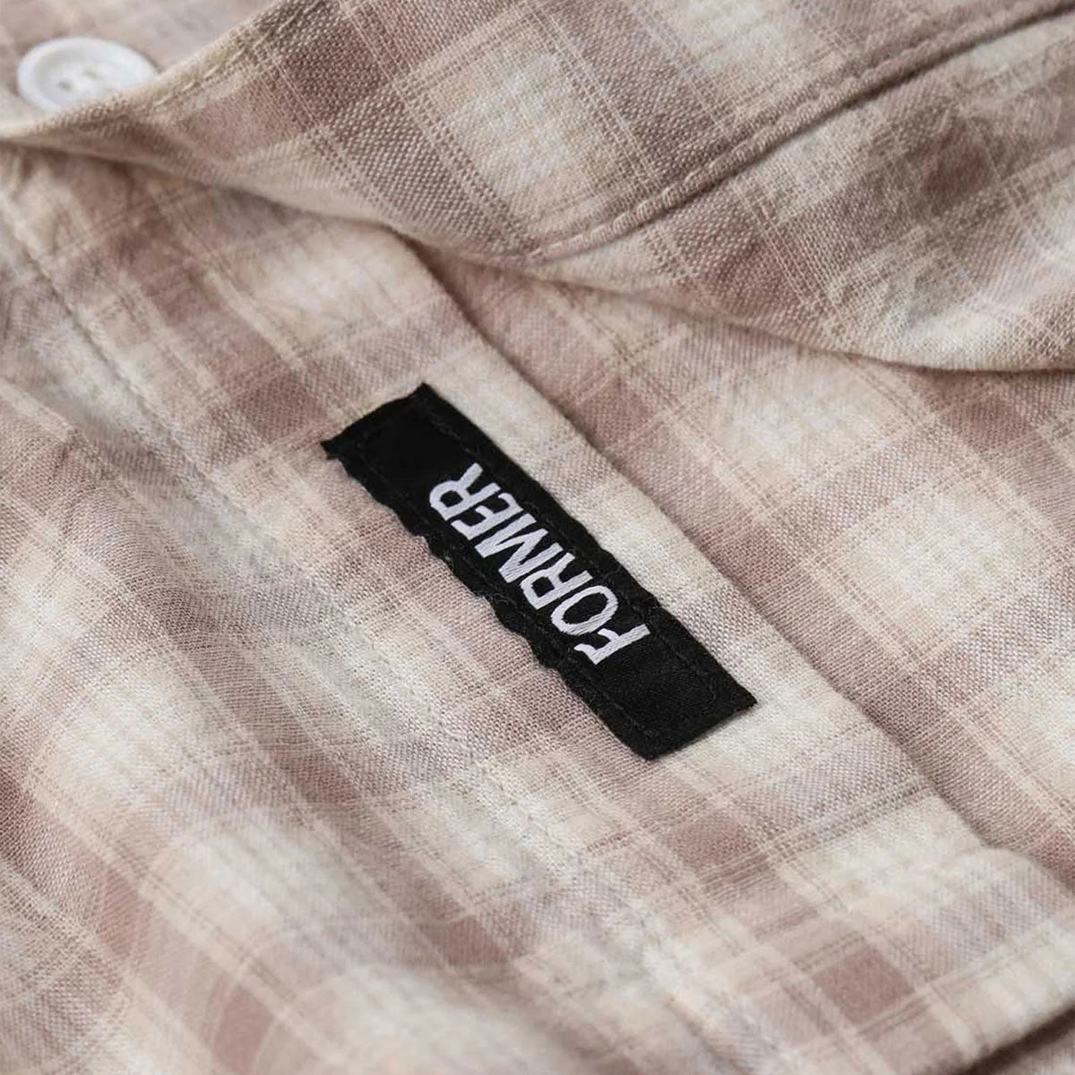 Former Manners Check Shirt - Taupe image 6