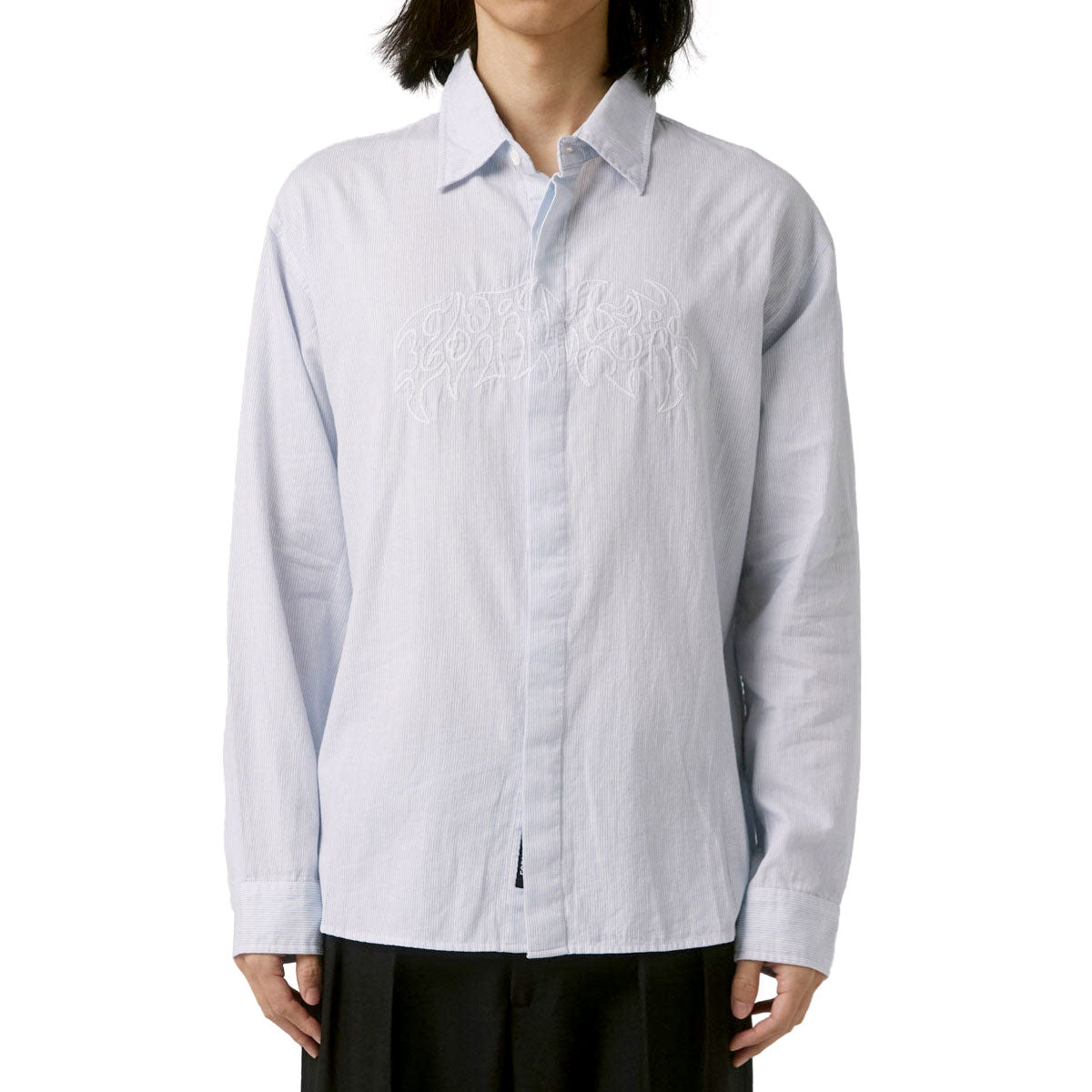 Former Puncture Long Sleeve Shirt - White image 1