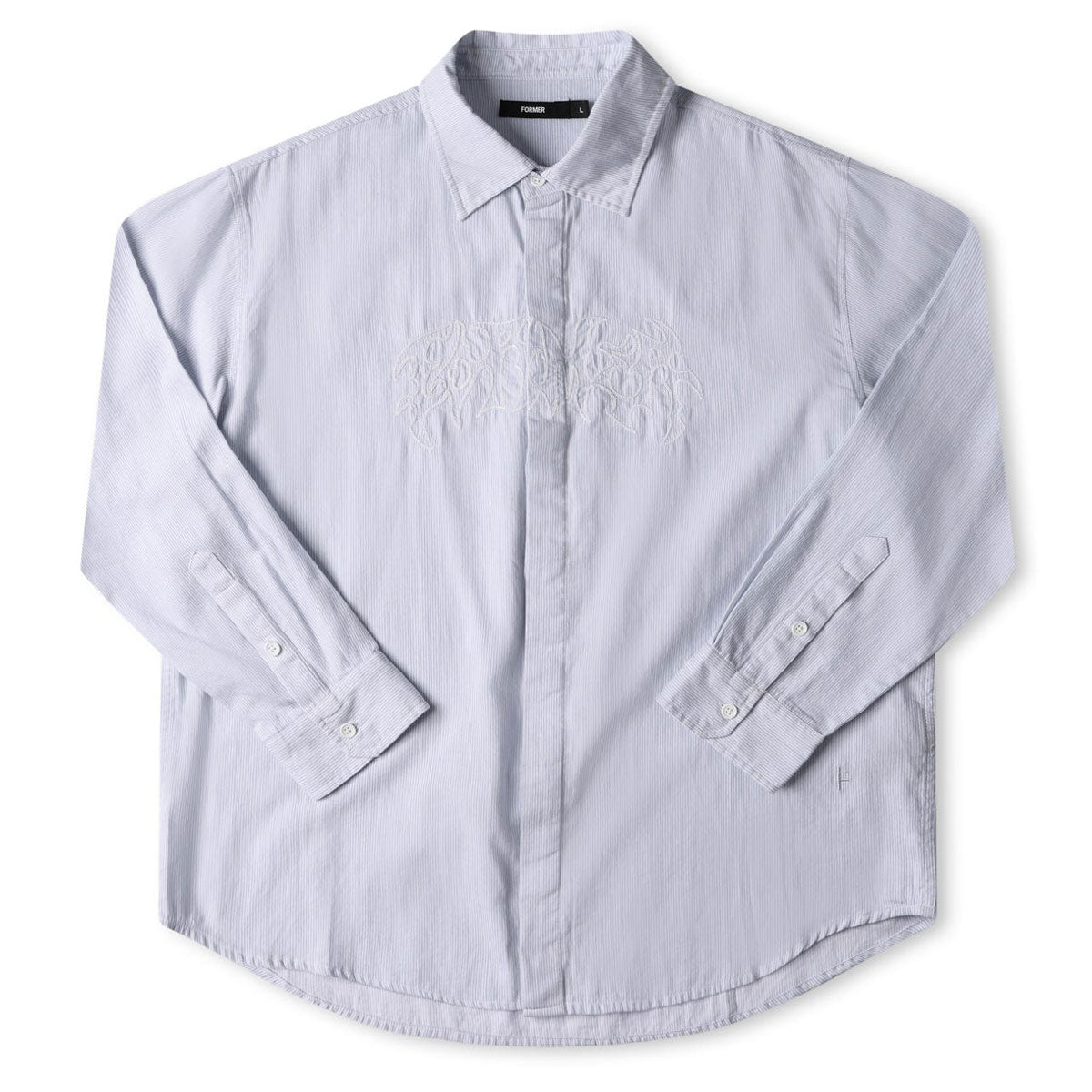 Former Puncture Long Sleeve Shirt - White image 6