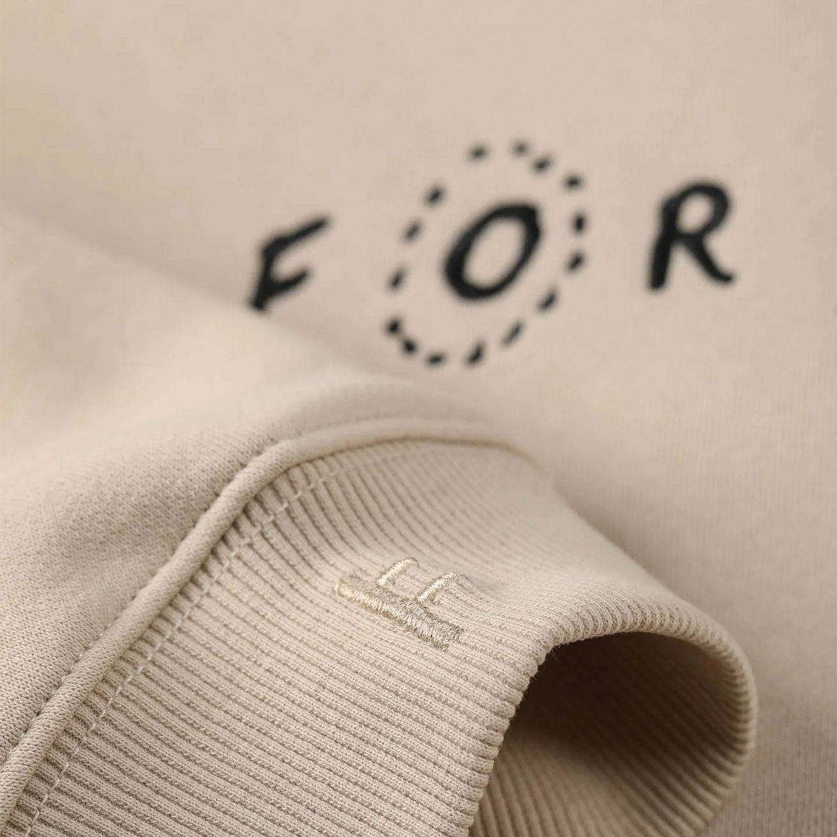 Former Skittish Crew Sweatshirt - Bone image 5