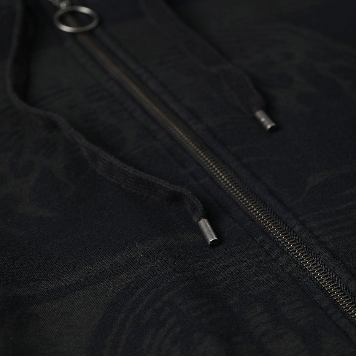 Former Complicrux Zip Up Hoodie - Worn Black image 4