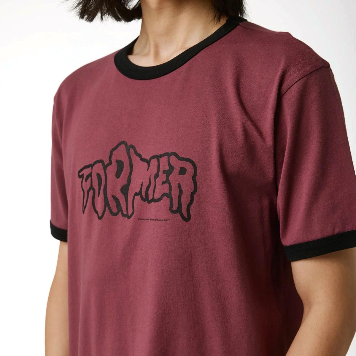 Former Vanish Ringer T-Shirt - Plum image 4