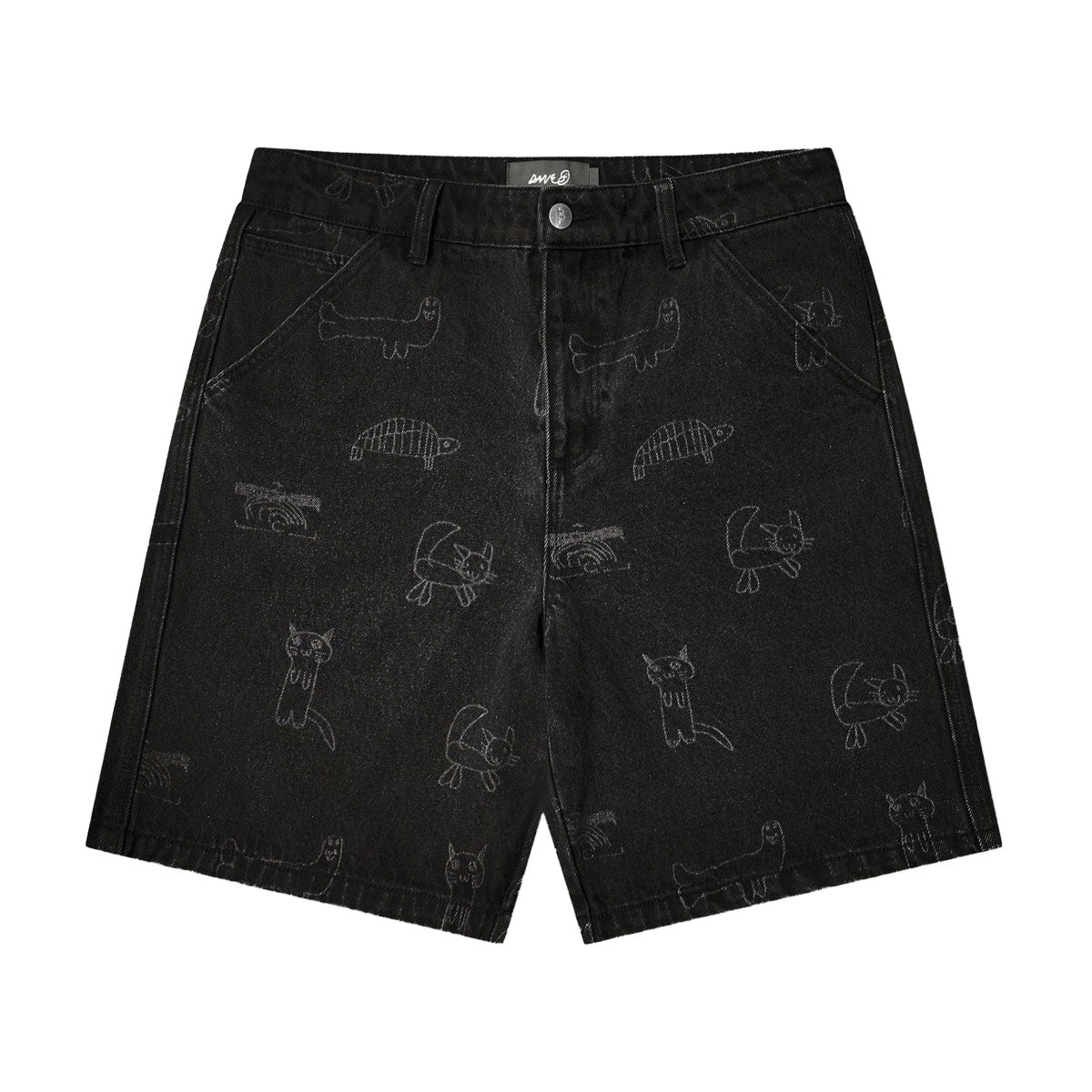 Former Reynolds Yardage Denim 21 Walk Shorts - Washed Black image 1