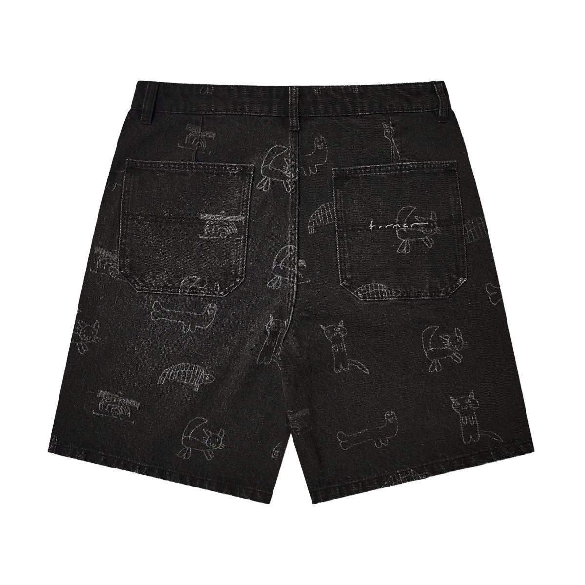 Former Reynolds Yardage Denim 21 Walk Shorts - Washed Black image 2