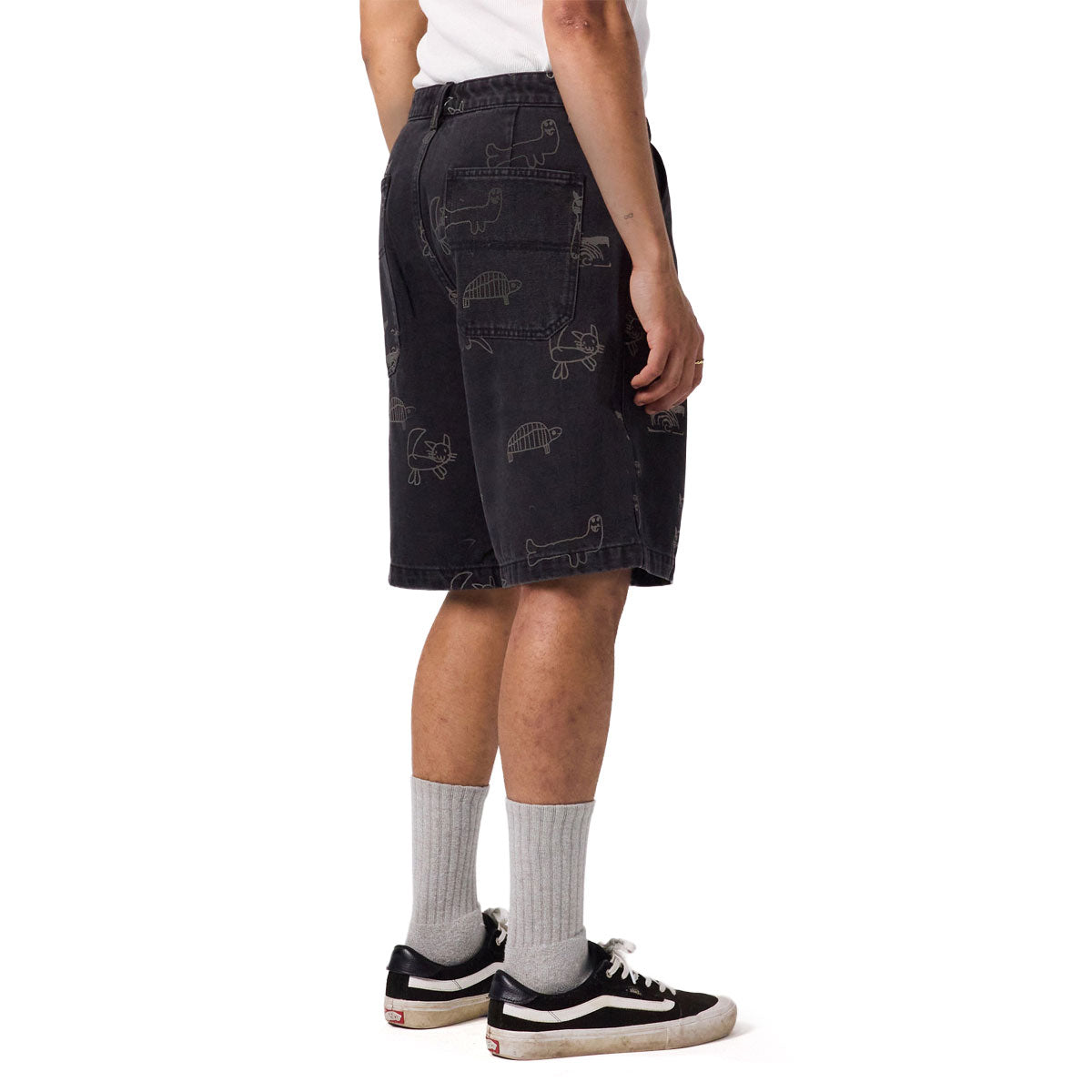 Former Reynolds Yardage Denim 21 Walk Shorts - Washed Black image 4