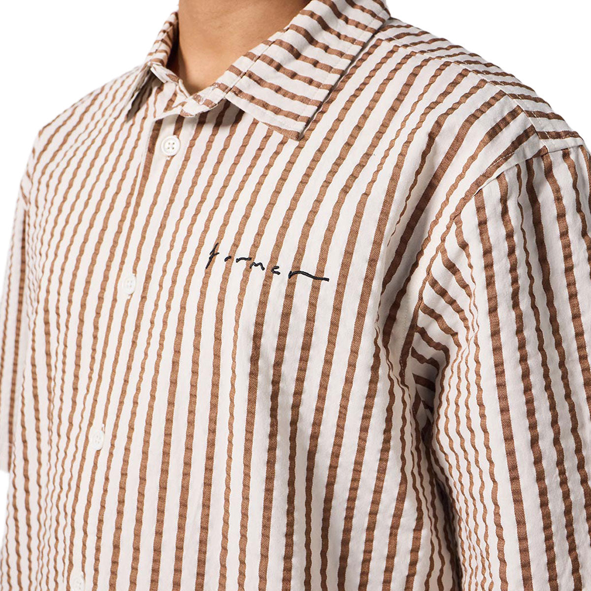 Former Vivian Seersucker Shirt - Copper image 3