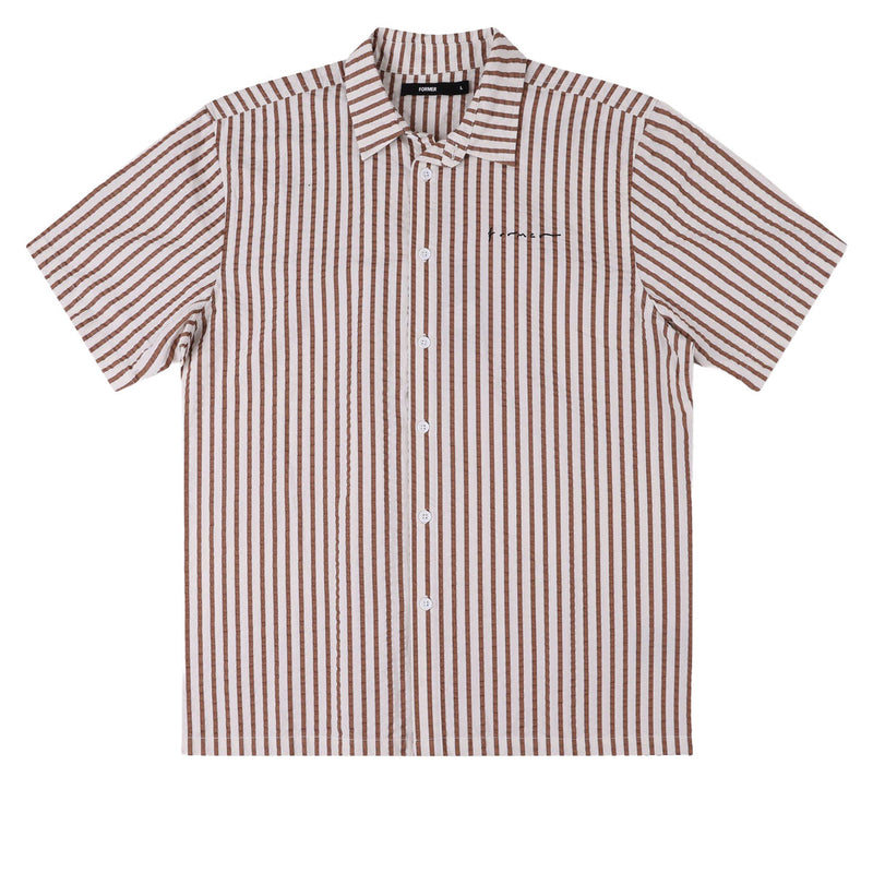 Former Vivian Seersucker Shirt - Copper