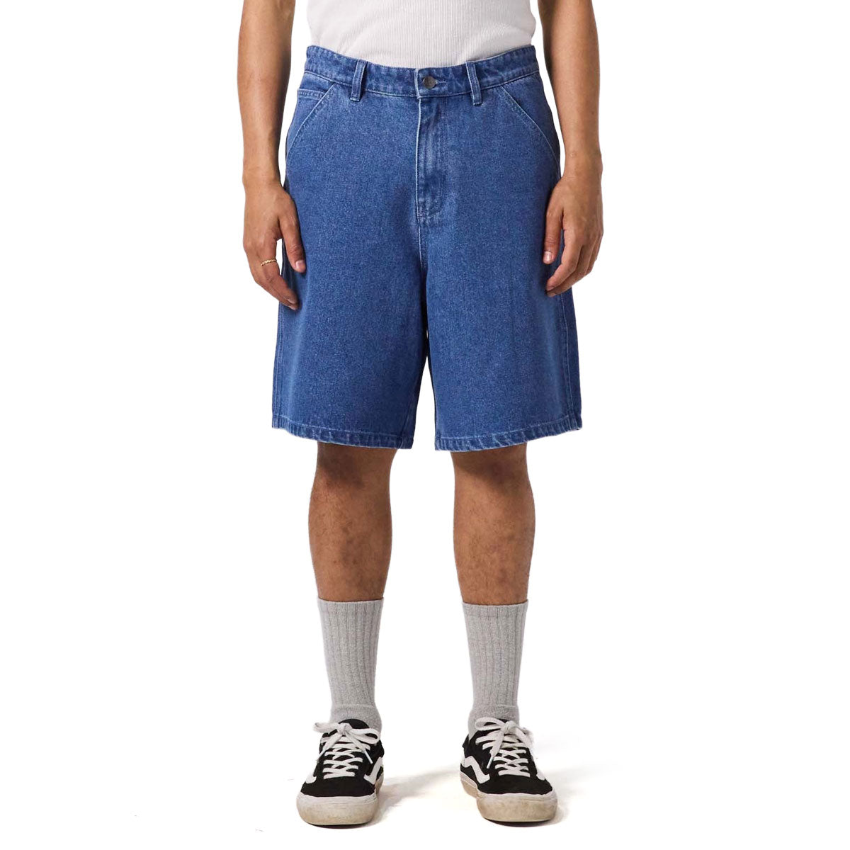 Former Reynolds 21 Denim Walk Shorts - Worn Blue image 3