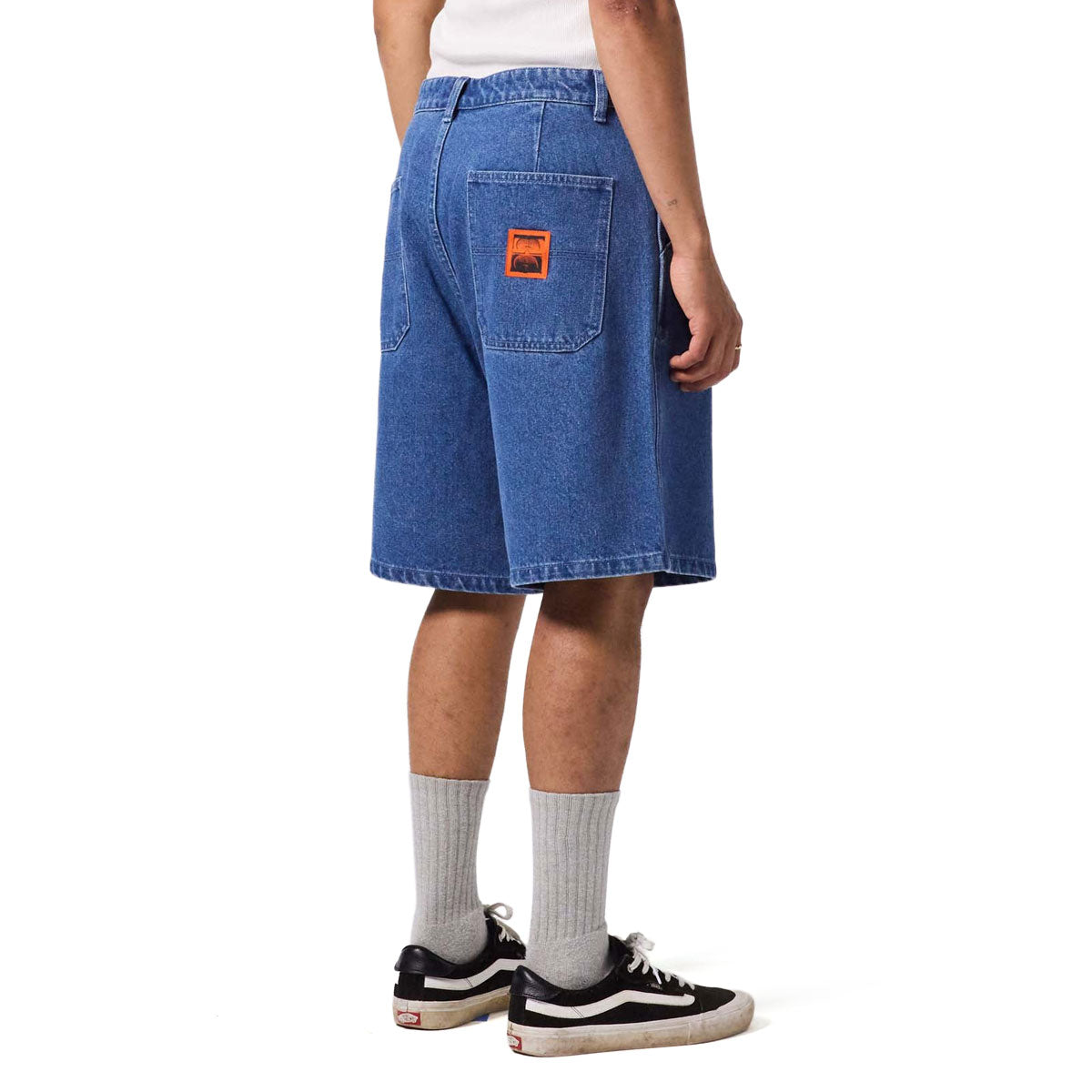 Former Reynolds 21 Denim Walk Shorts - Worn Blue image 4