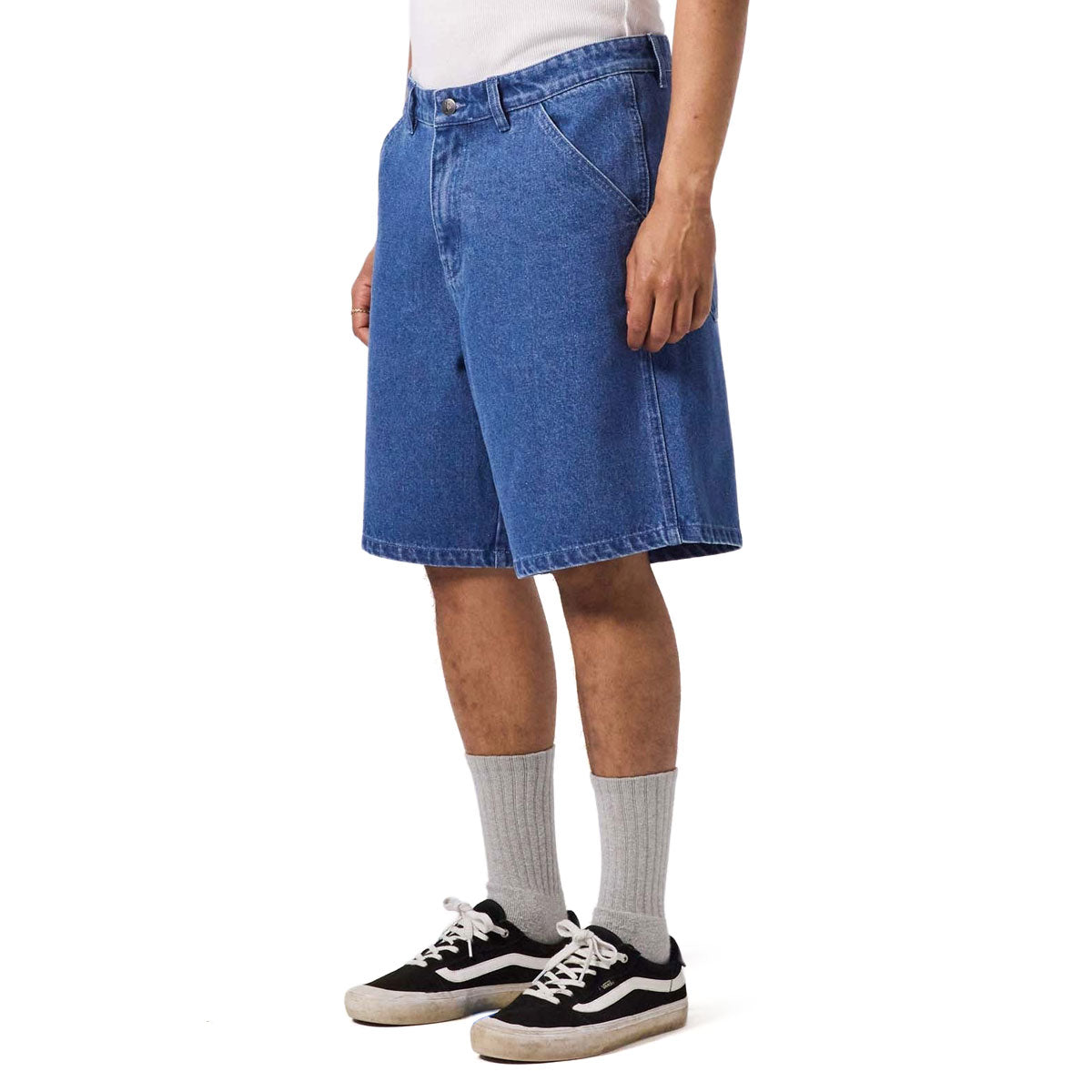 Former Reynolds 21 Denim Walk Shorts - Worn Blue image 5