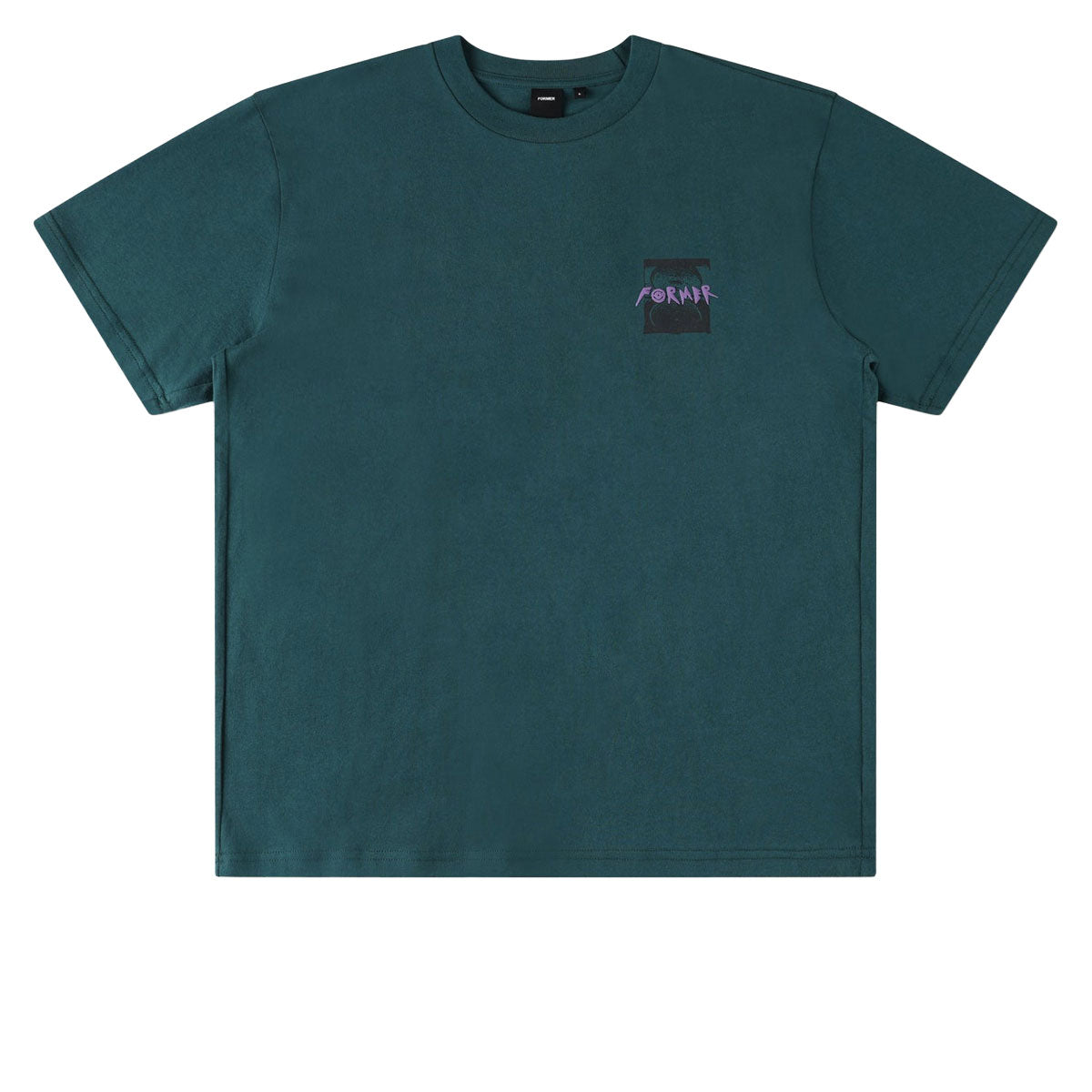 Former Droid Crux T-Shirt - Petrol image 1