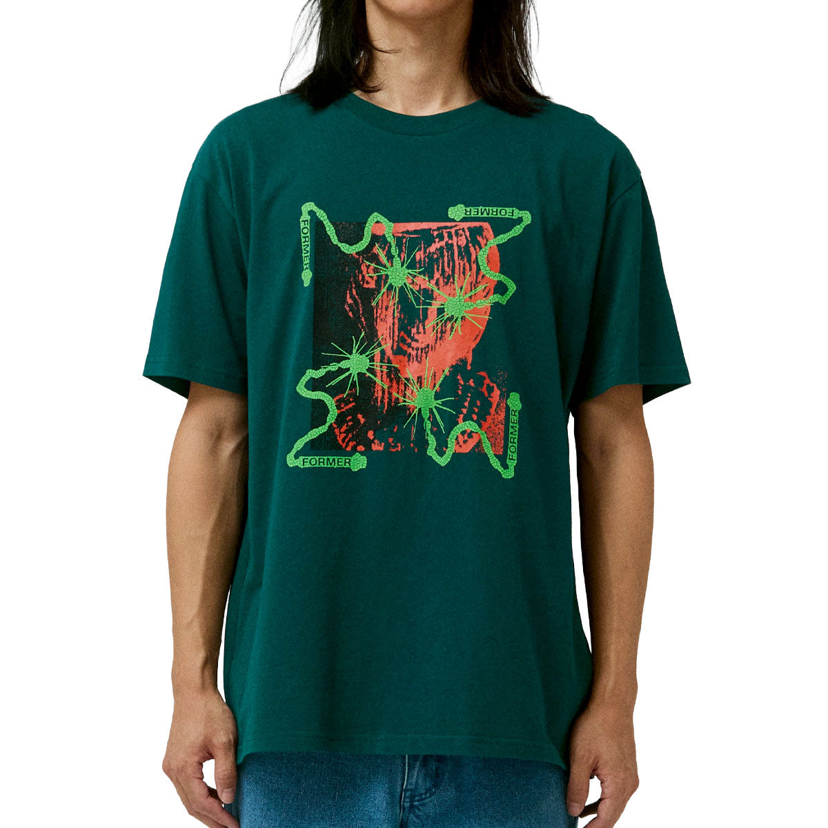 Former Chained T-Shirt - Petrol image 3
