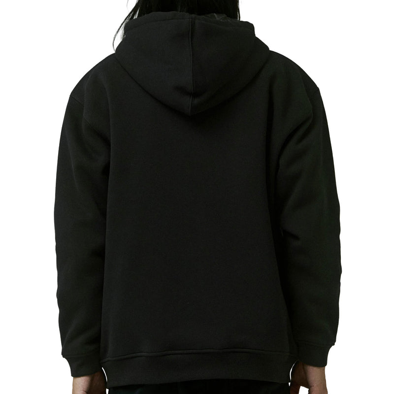Former Global Mind Lined Zip Up Hoodie - Black