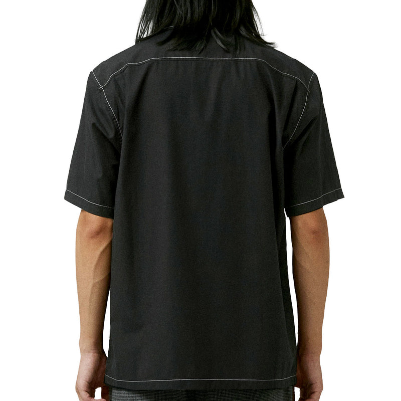 Former Marilyn Contrast Shirt - Black