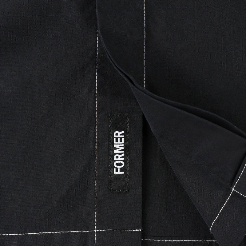 Former Marilyn Contrast Shirt - Black