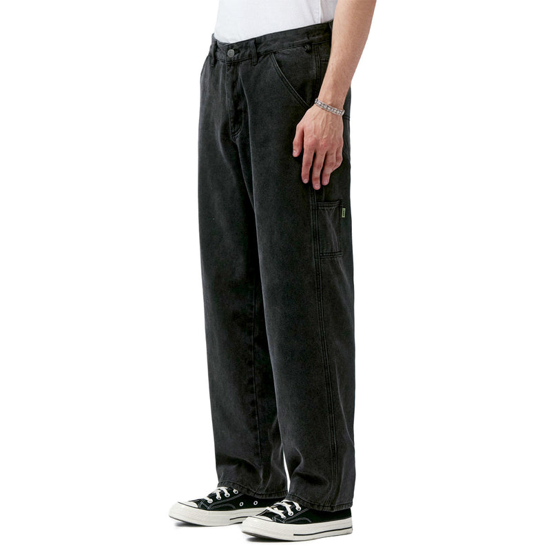 Former VT Distend Denim Carpenter Pants - Washed Black
