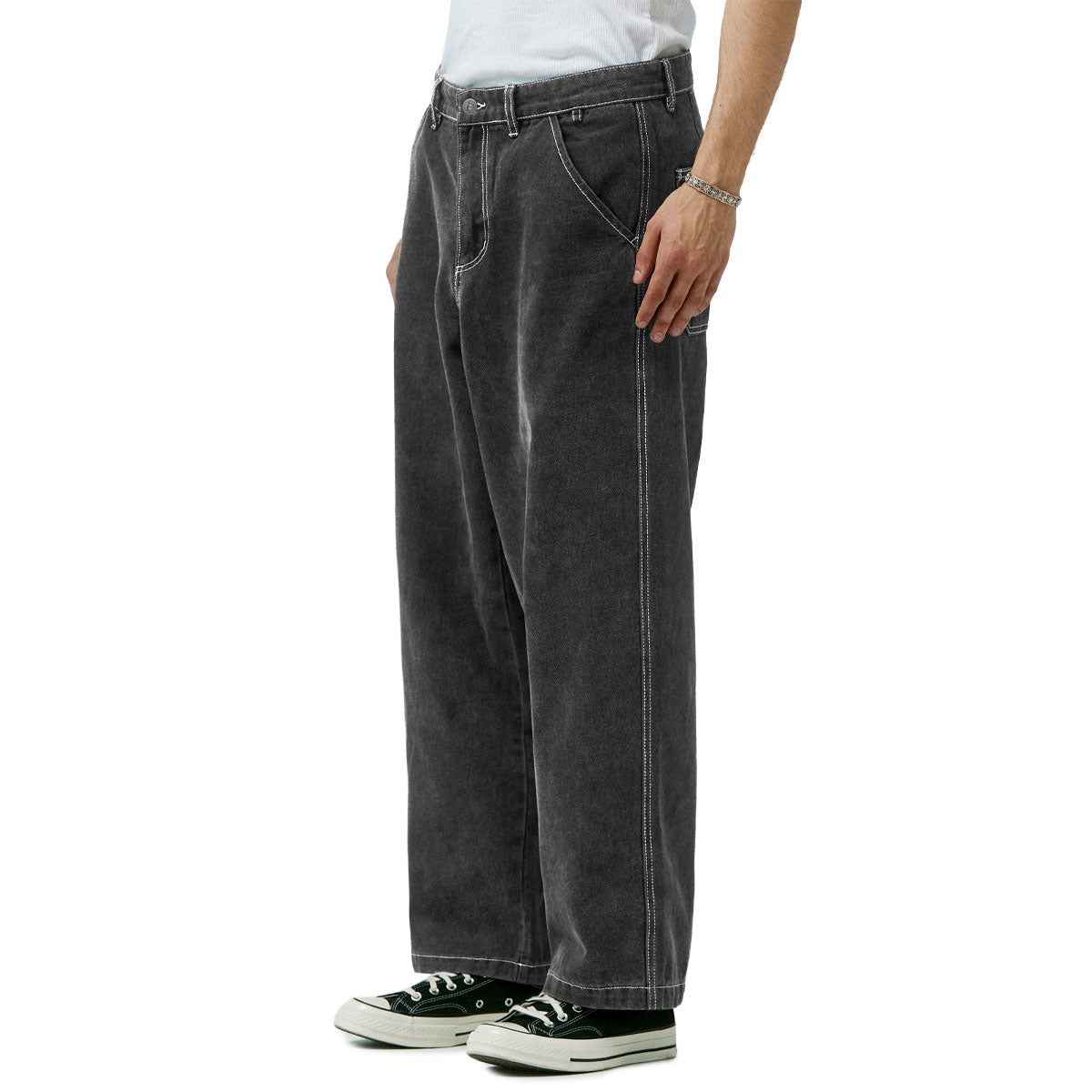 Former Reynolds Flatline Denim Pants - Washed Black image 3