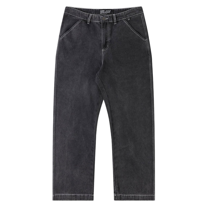 Former Reynolds Flatline Denim Pants - Washed Black