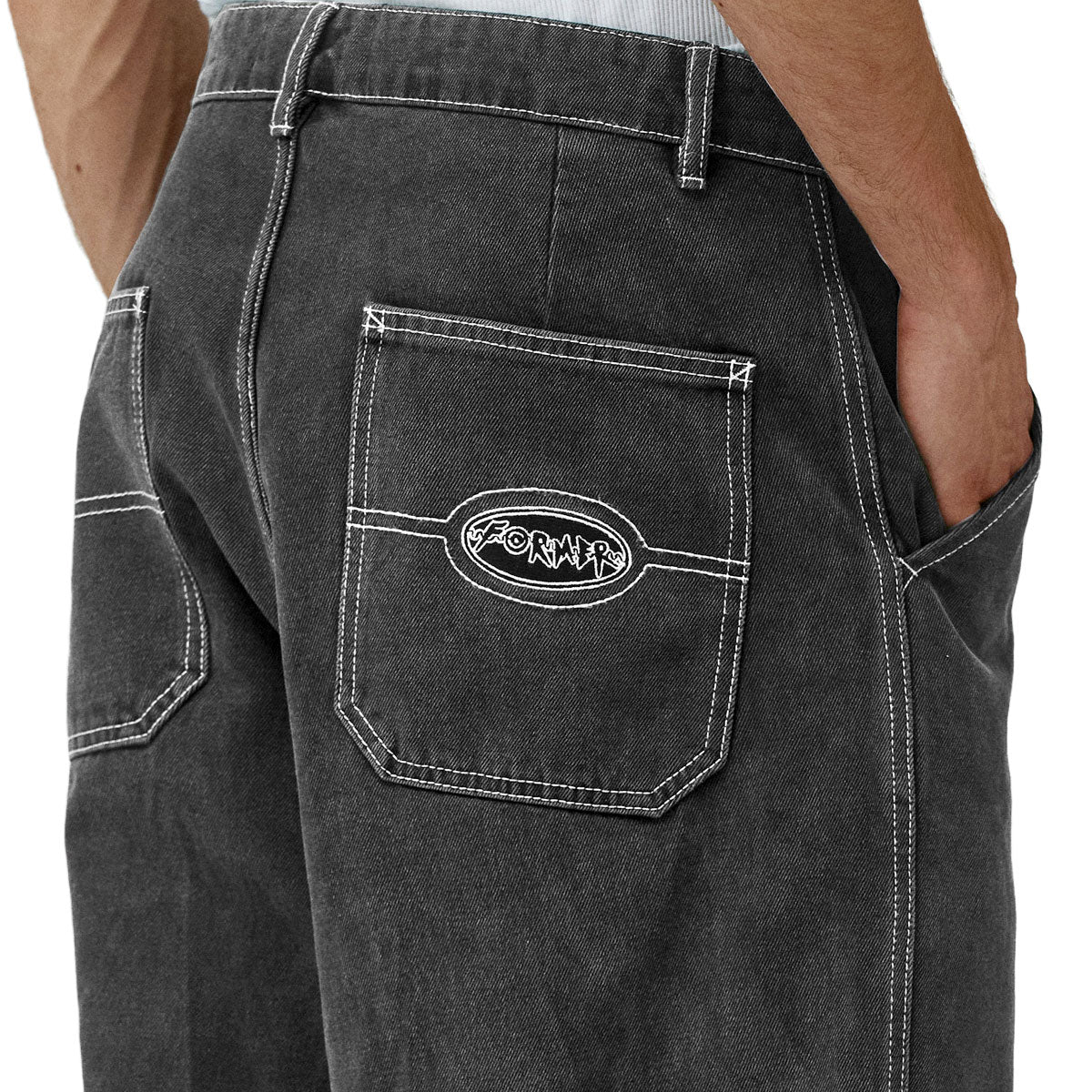 Former Reynolds Flatline Denim Pants - Washed Black image 6