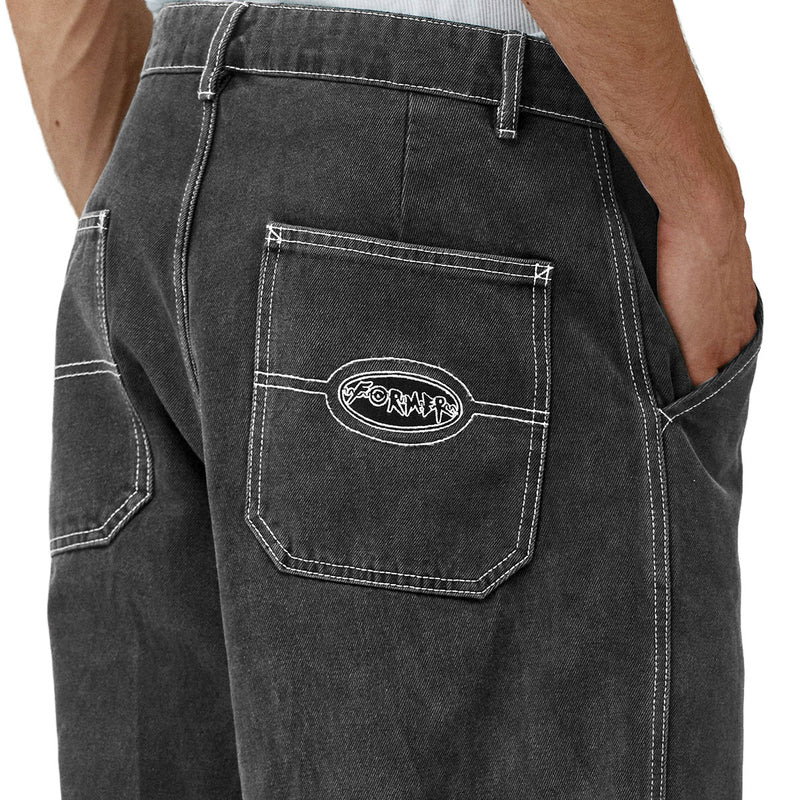 Former Reynolds Flatline Denim Pants - Washed Black