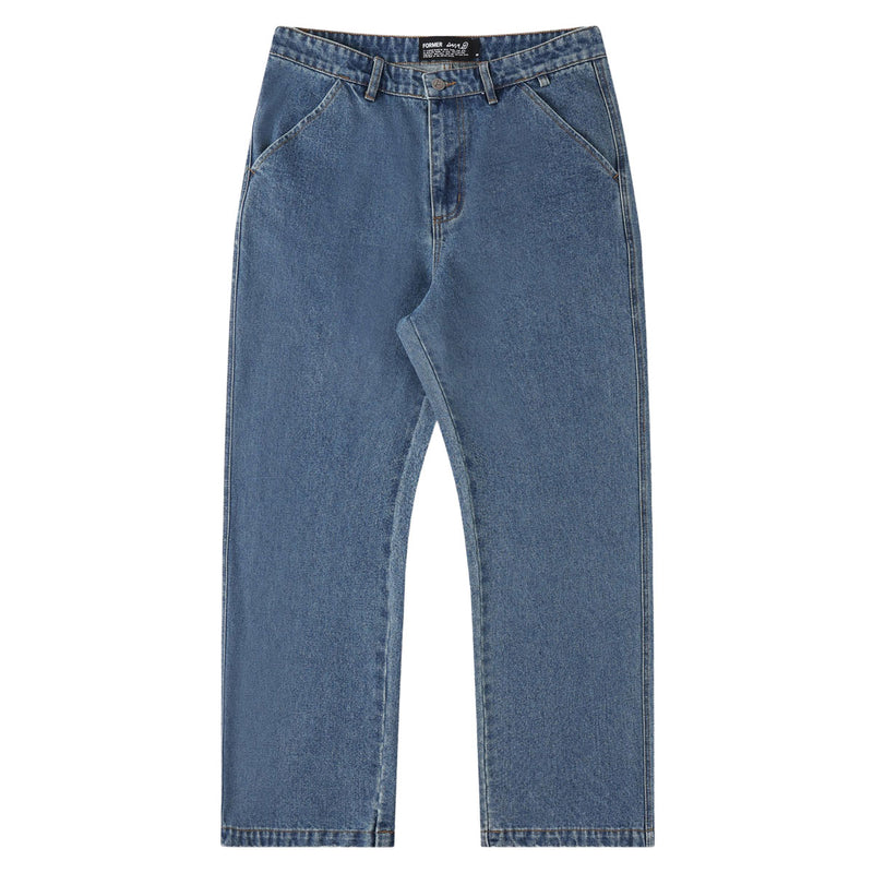 Former Reynolds Flatline Denim Pants - Dark Blue
