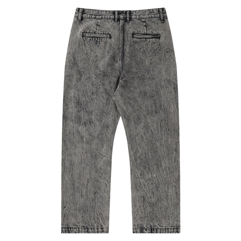 Former AG Acid Denim Pants - Black