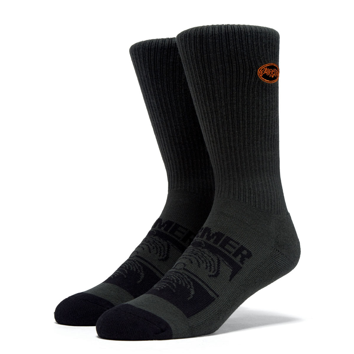 Former Flatline Socks - Washed Green image 1